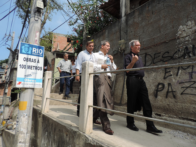 Visita a les comunitats Babilônia e Chapéu Mangueira, projecte de reurbanizació d’assentaments informals “Morar Carioca Verde” 